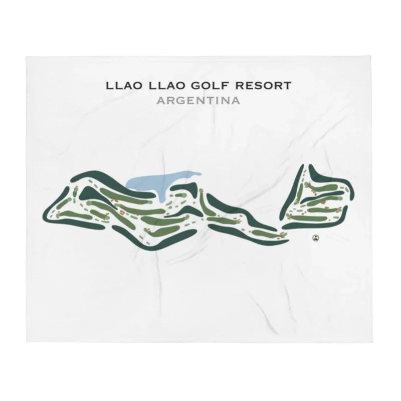 Llao Llao Golf Resort, Argentina - Printed Golf Course