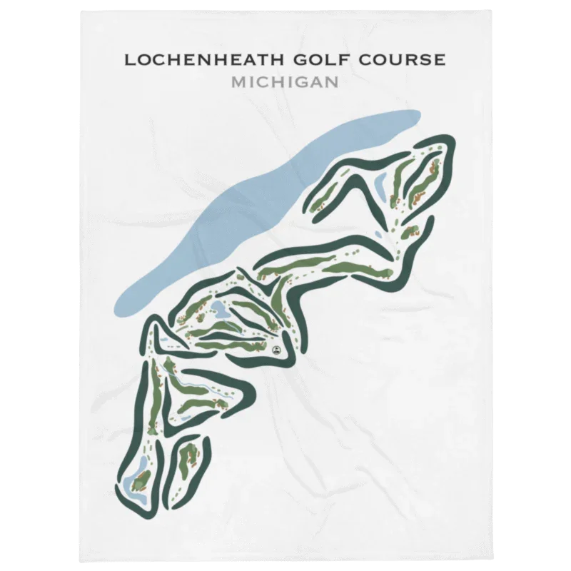 LochenHeath Golf Club, Michigan - Printed Golf Courses