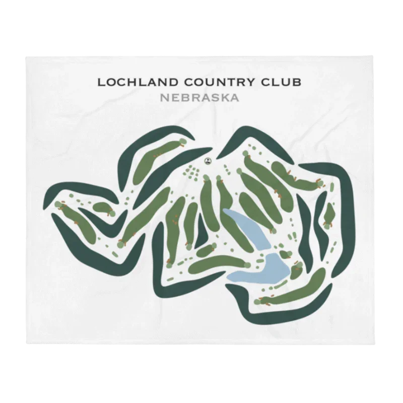 Lochland Country Club, Nebraska - Printed Golf Courses