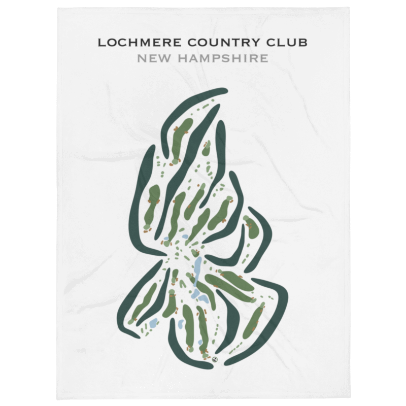 Lochmere Country Club, New Hampshire - Printed Golf Courses