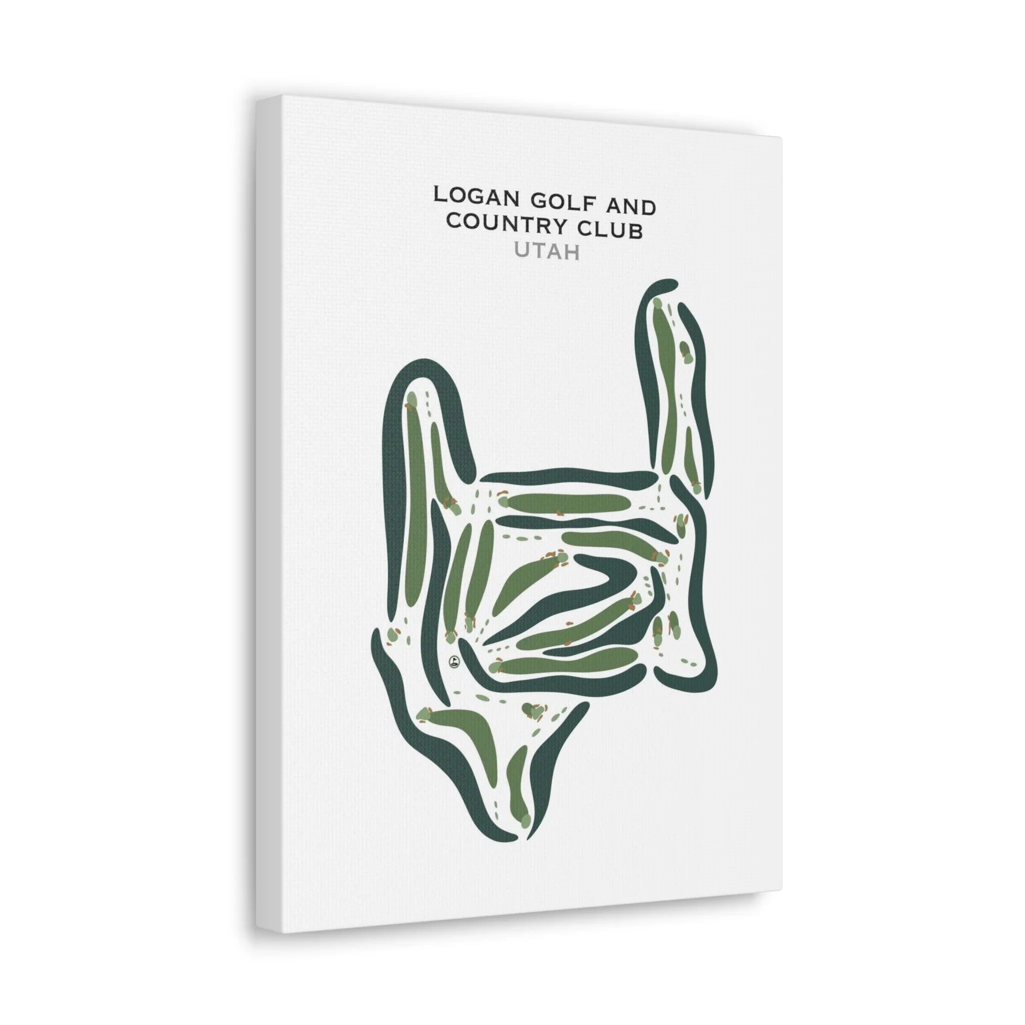 Logan Golf & Country Club, Utah - Printed Golf Courses