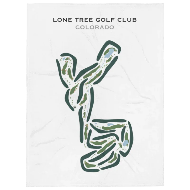 Lone Tree Golf Club, Colorado - Printed Golf Courses