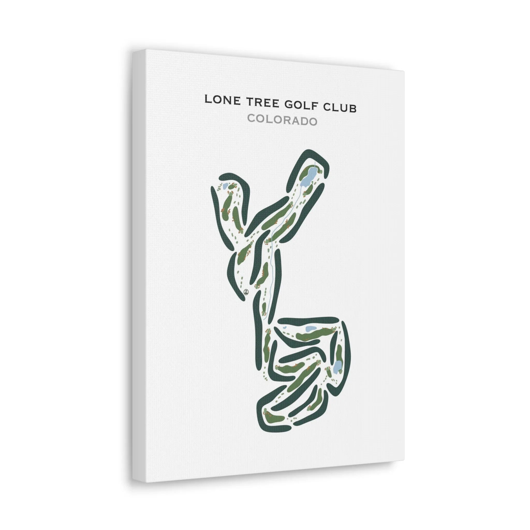 Lone Tree Golf Club, Colorado - Printed Golf Courses