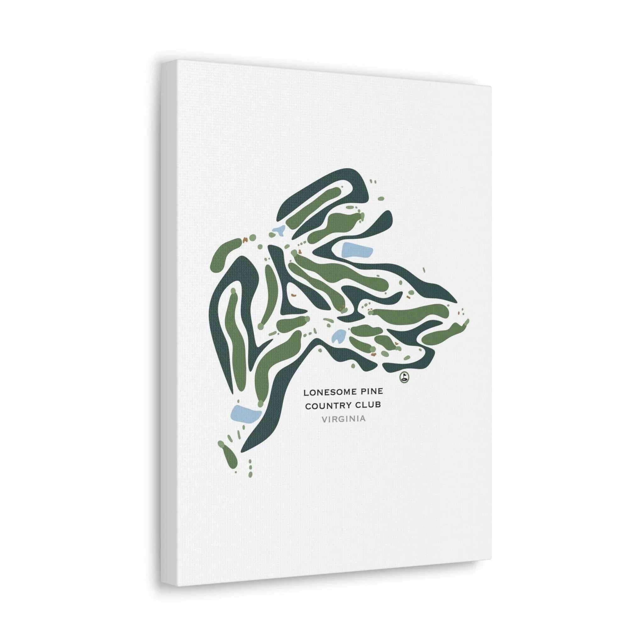 Lonesome Pine Country Club, Virginia - Printed Golf Courses