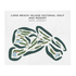 Long Beach Island National Golf & Resort, New Jersey - Printed Golf Courses