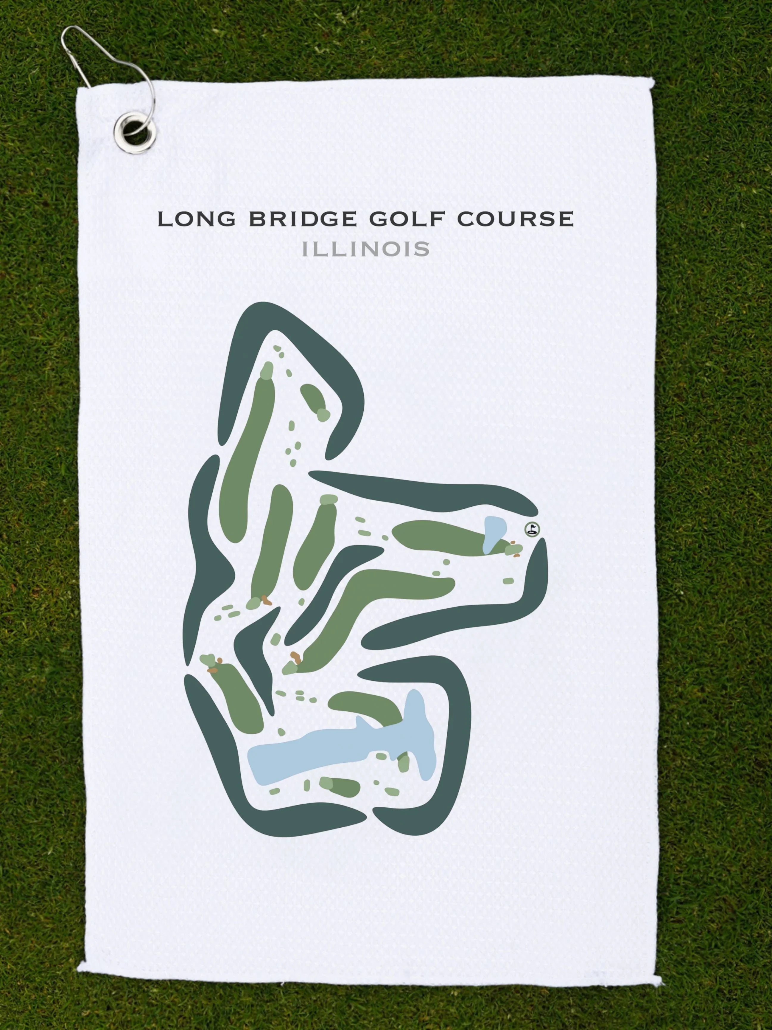 Long Bridge Golf Course, Illinois - Printed Golf Courses