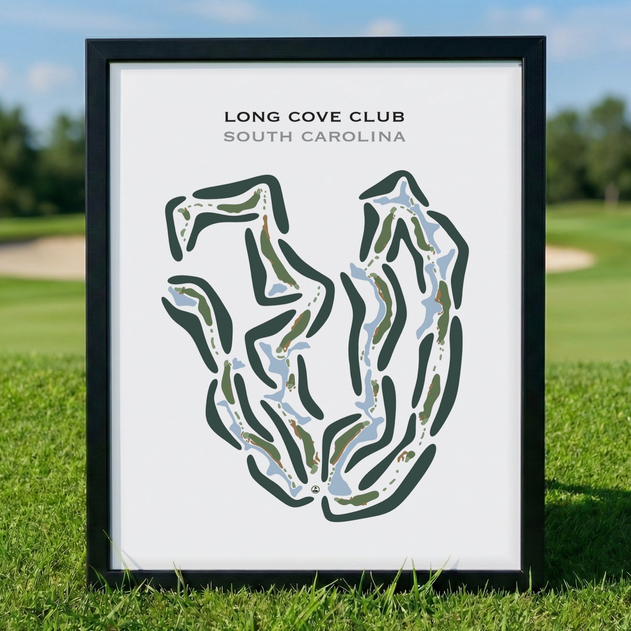 Long Cove Club, South Carolina - Printed Golf Courses