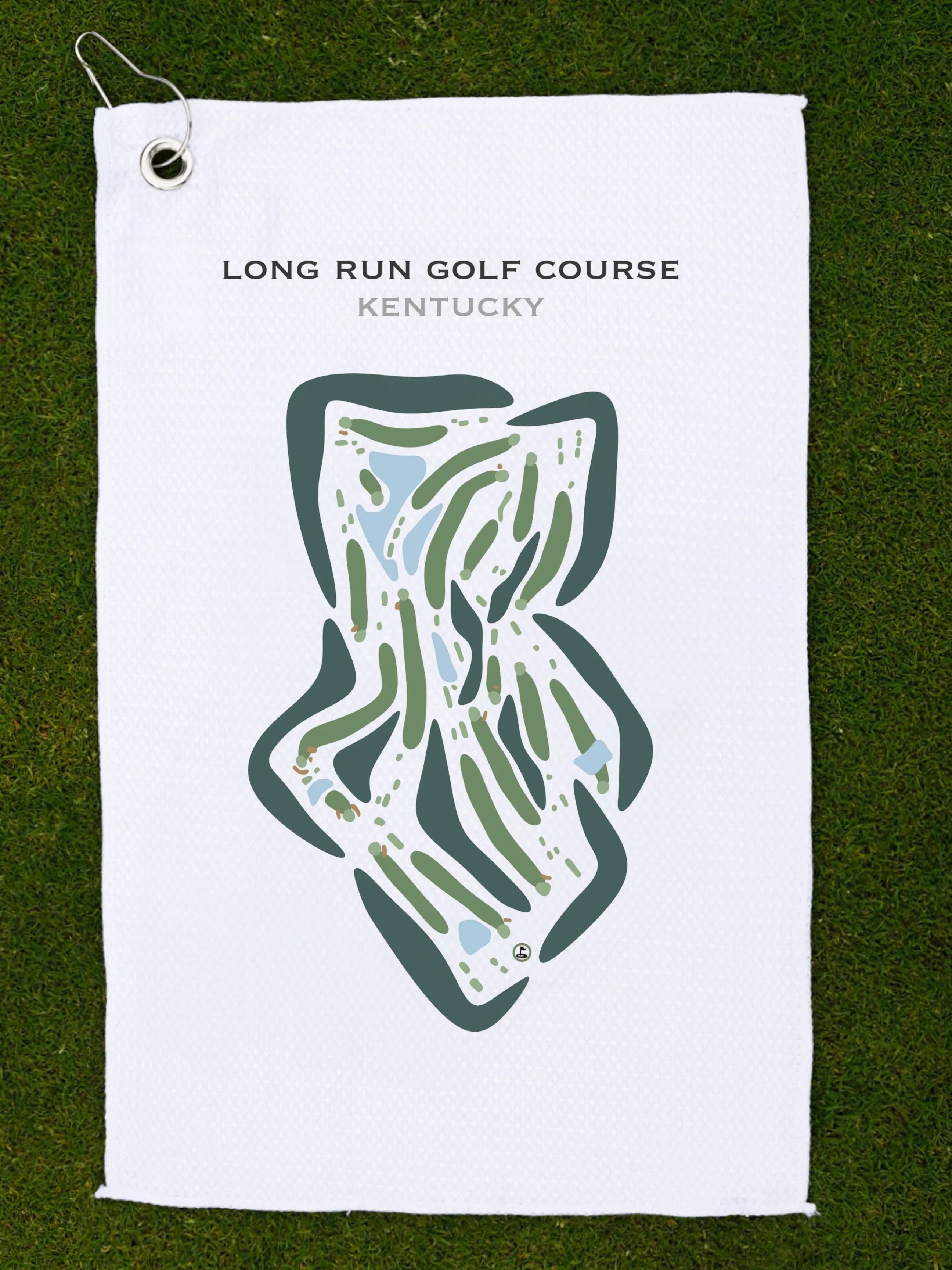 Long Run Golf Course, Kentucky - Printed Golf Courses