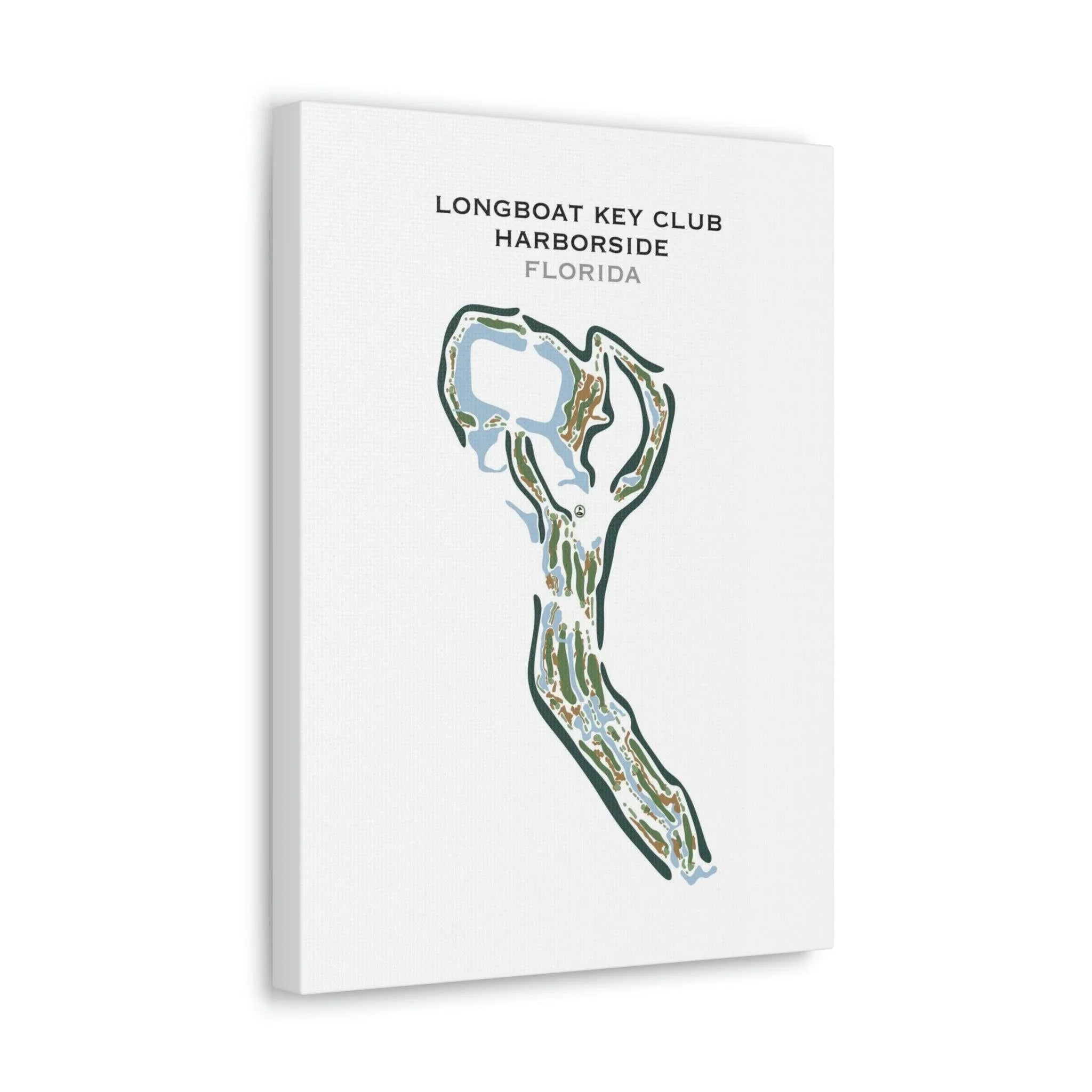 Longboat Key Club, Harbourside, Florida - Printed Golf Courses
