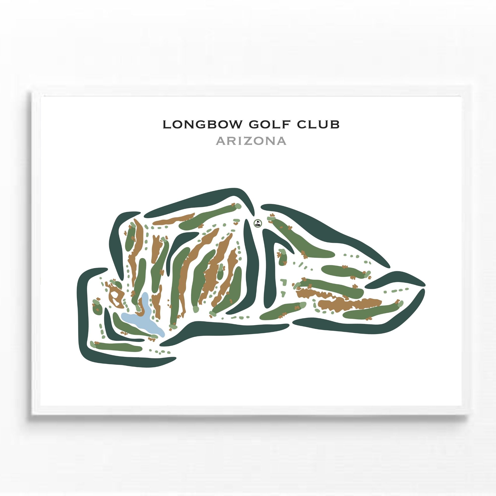 Longbow Golf Club, Arizona - Printed Golf Courses