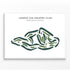 Longue Vue Country Club, Pennsylvania - Printed Golf Courses