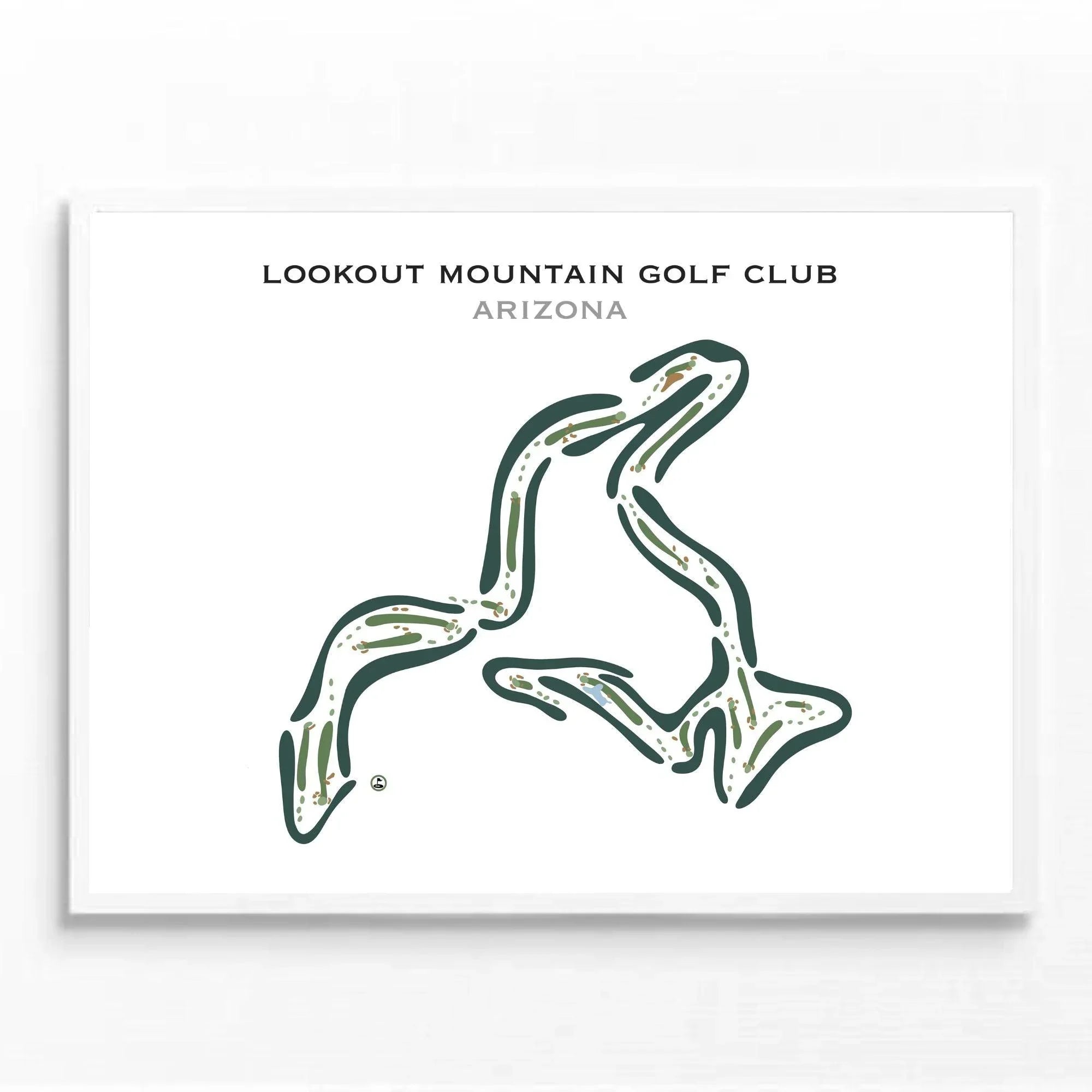 Lookout Mountain Golf Club, Arizona - Printed Golf Courses
