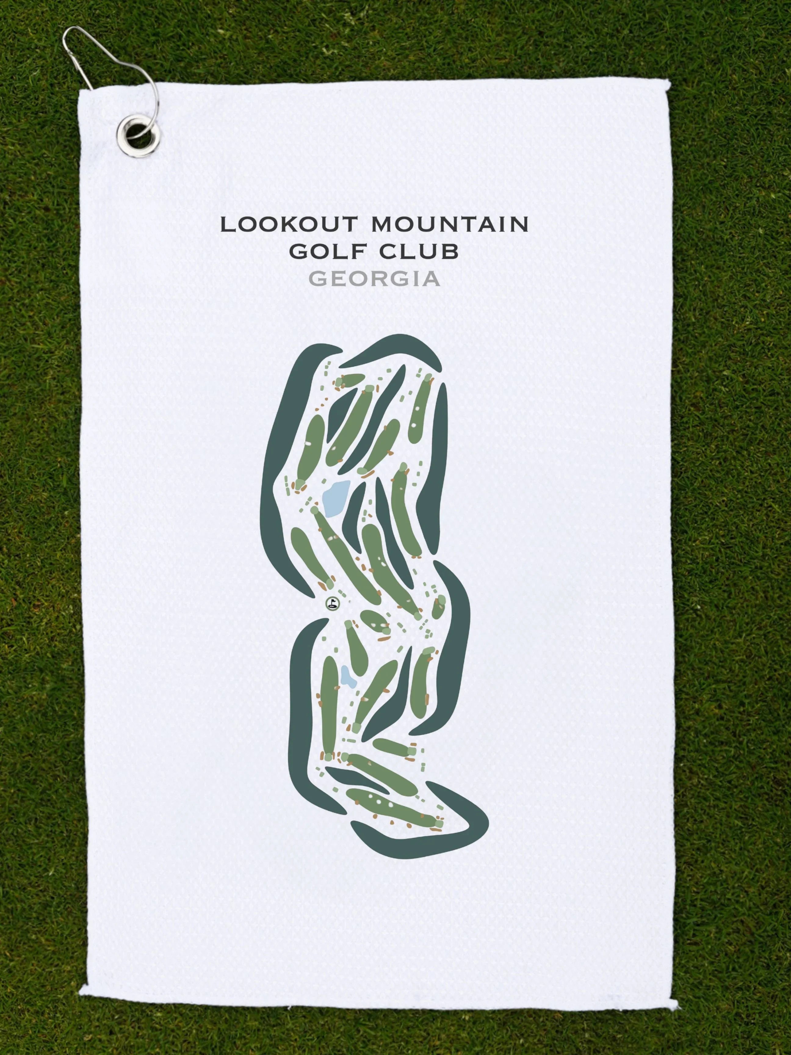 Lookout Mountain Golf Club, Georgia - Printed Golf Courses