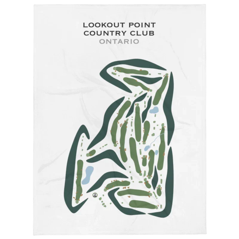 Lookout Point Country Club, Ontario, Canada - Printed Golf Courses