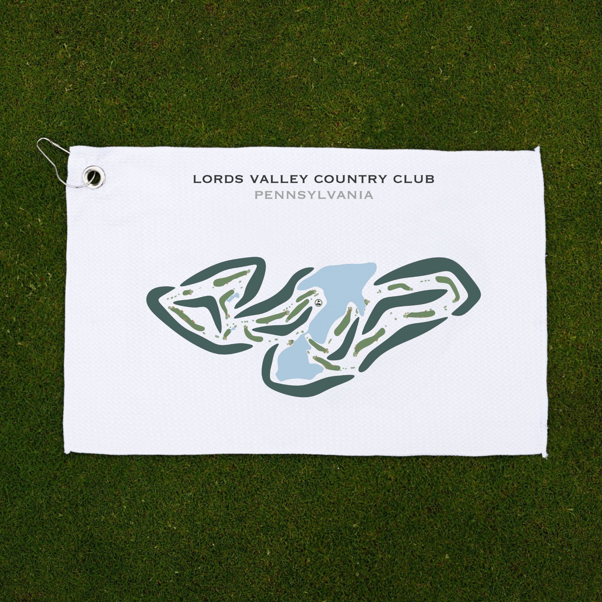 Lords Valley Country Club, Pennsylvania - Printed Golf Courses
