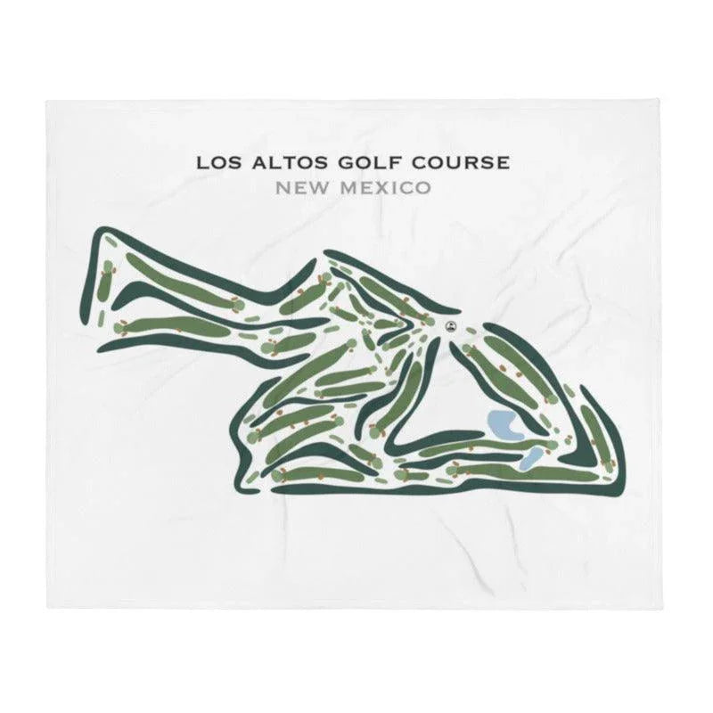 Los Altos Golf Course, New Mexico - Printed Golf Courses