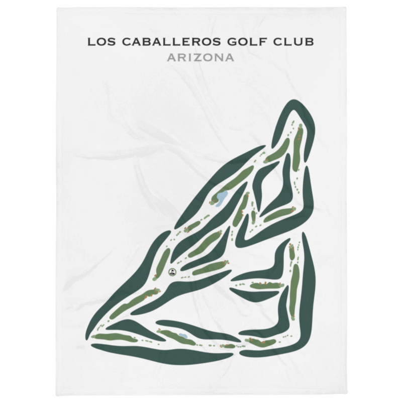 Los Caballeros Golf Club, Arizona - Printed Golf Courses