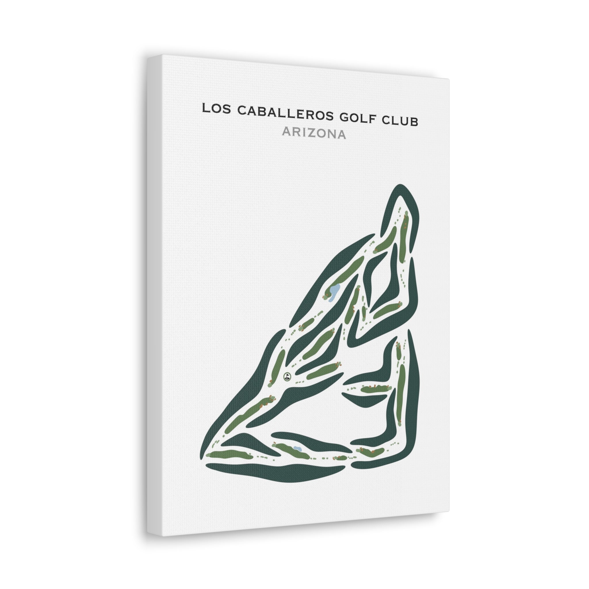 Los Caballeros Golf Club, Arizona - Printed Golf Courses