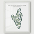 Los Coyotes Country Club, California - Printed Golf Courses