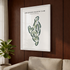 Los Coyotes Country Club, California - Printed Golf Courses