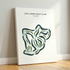Los Lagos Golf Club, Texas - Printed Golf Courses