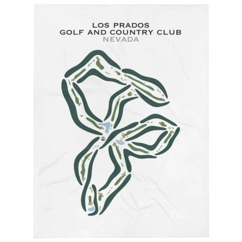 Los Prados Golf & Country Club, Nevada - Printed Golf Courses