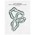 Los Prados Golf & Country Club, Nevada - Printed Golf Courses