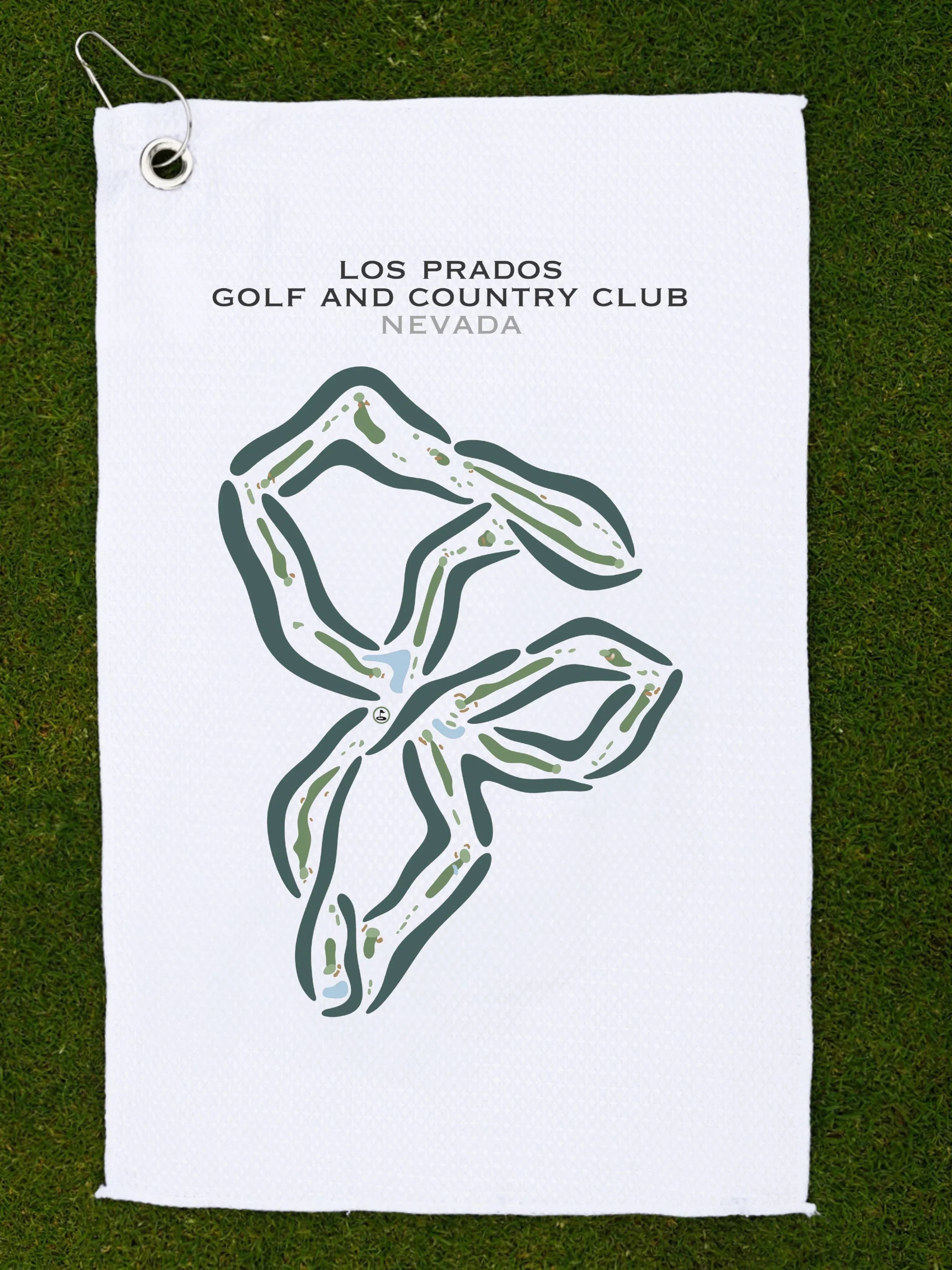 Los Prados Golf & Country Club, Nevada - Printed Golf Courses