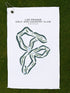 Los Prados Golf & Country Club, Nevada - Printed Golf Courses