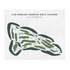 Los Robles Greens Golf Course, California - Printed Golf Courses
