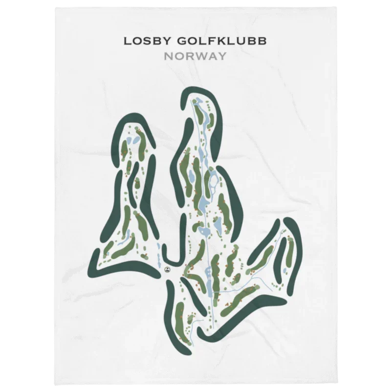 Losby Golfklubb, Norway - Printed Golf Courses