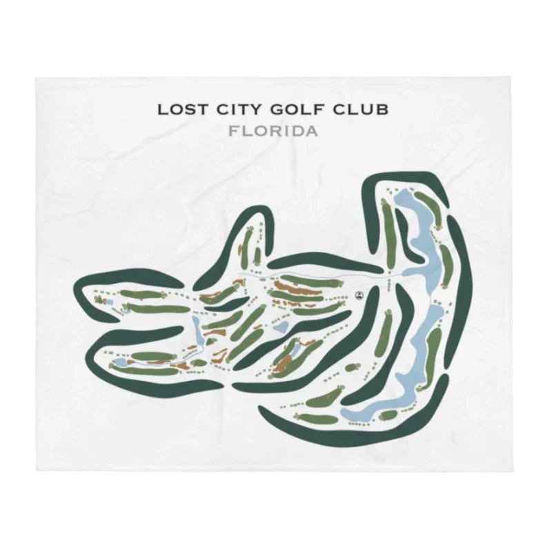 Lost City Golf Club, Florida - Printed Golf Courses