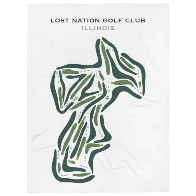 Lost Nation Golf Club, Illinois - Printed Golf Courses