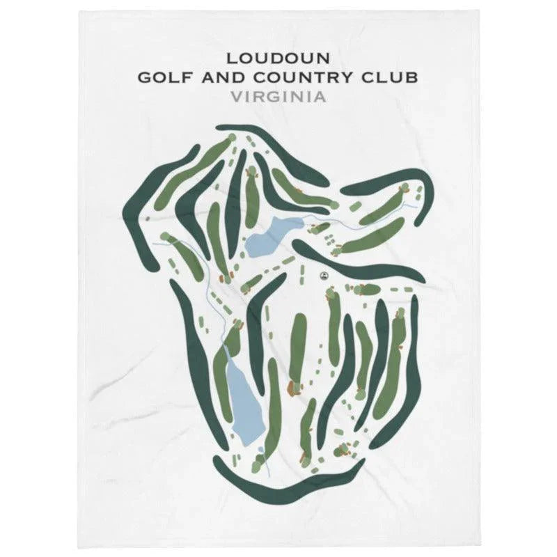Loudoun Golf & Country Club, Virginia - Printed Golf Course