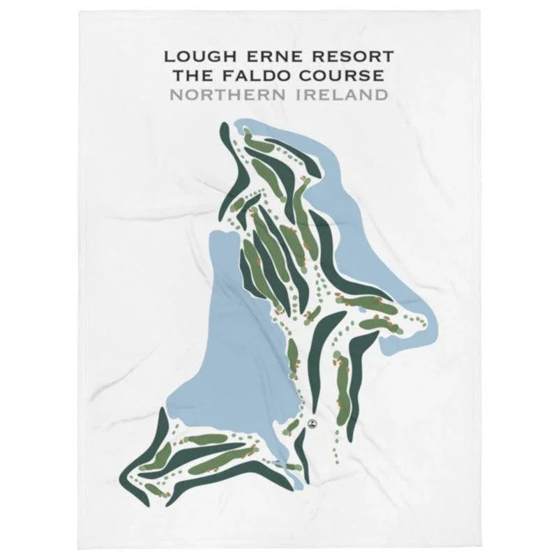 Lough Erne Resort The Faldo Course, Northern Ireland - Printed Golf Courses