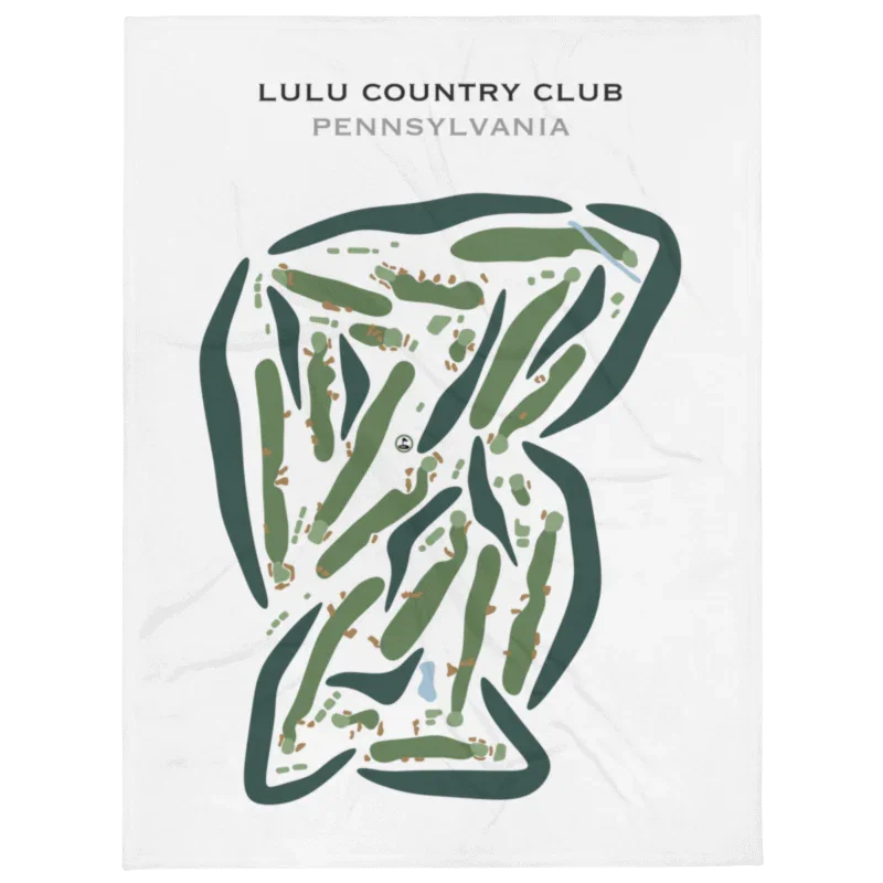LuLu Country Club, Pennsylvania - Printed Golf Courses