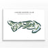Ludlow Country Club, Massachusetts - Printed Golf Courses