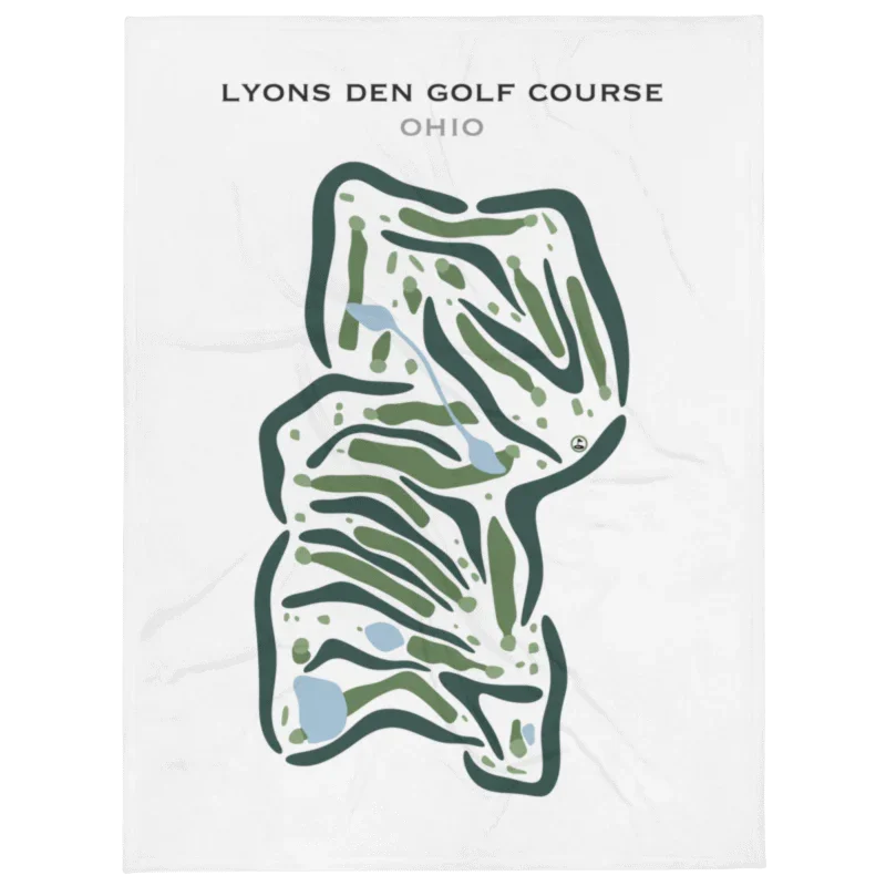 Lyons Den Golf Course, Ohio - Printed Golf Courses