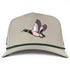 Mallard Golf Hat | Snapback Cap | Built-in Magnetic Ball Marker Holder + Marker Included | Adjustable | Duck