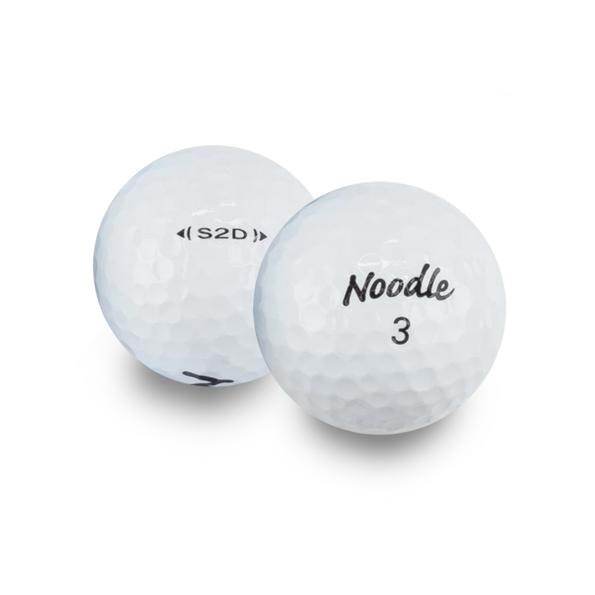Used Maxfli Noodle Mix Golf Balls - 1 Dozen