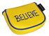 L.A.B. MEZZ / OZ Embroidered Center-Shafted Putter Cover by ReadyGOLF - Believe