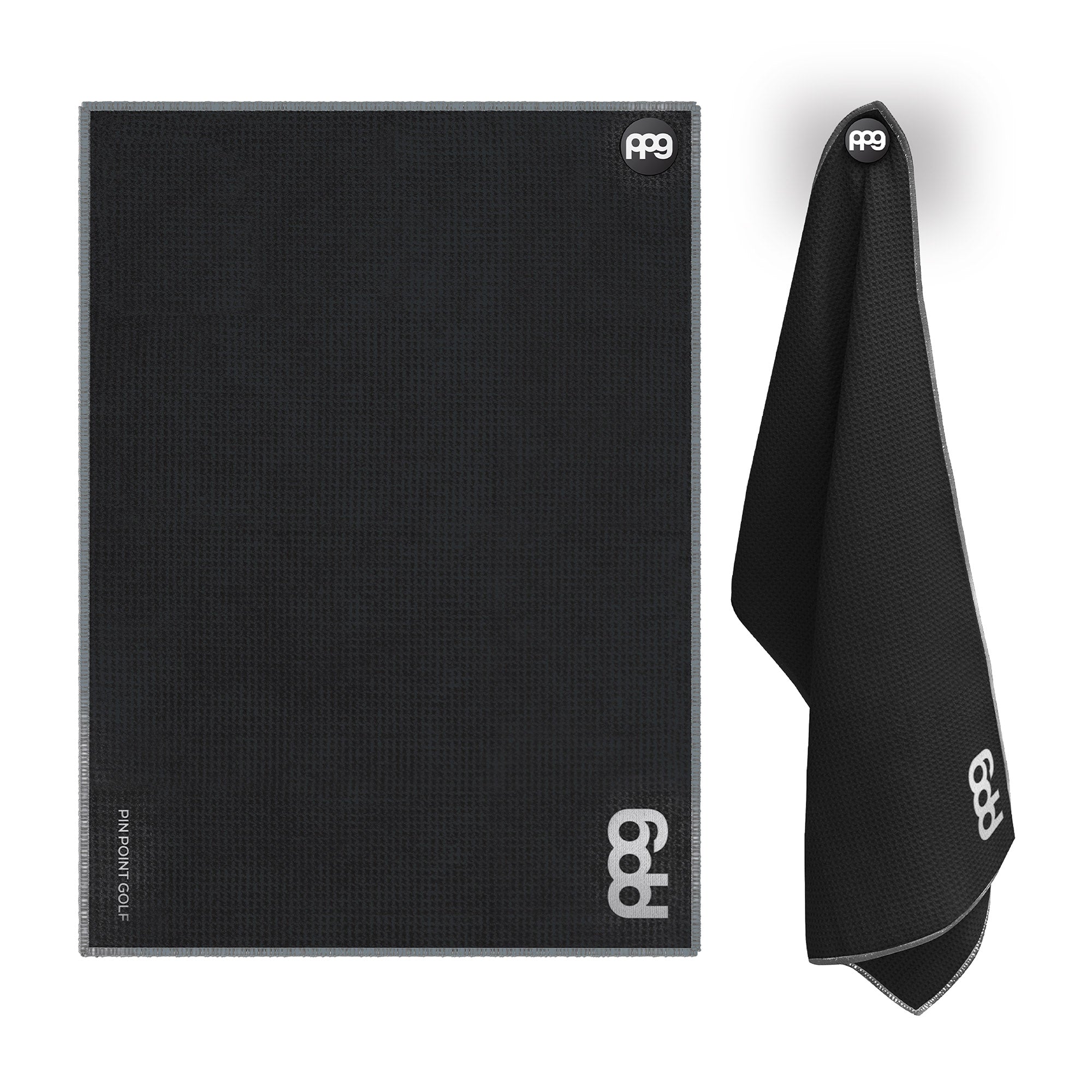 Magnetic Golf Towel Black
