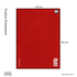 Magnetic Golf Towel Red