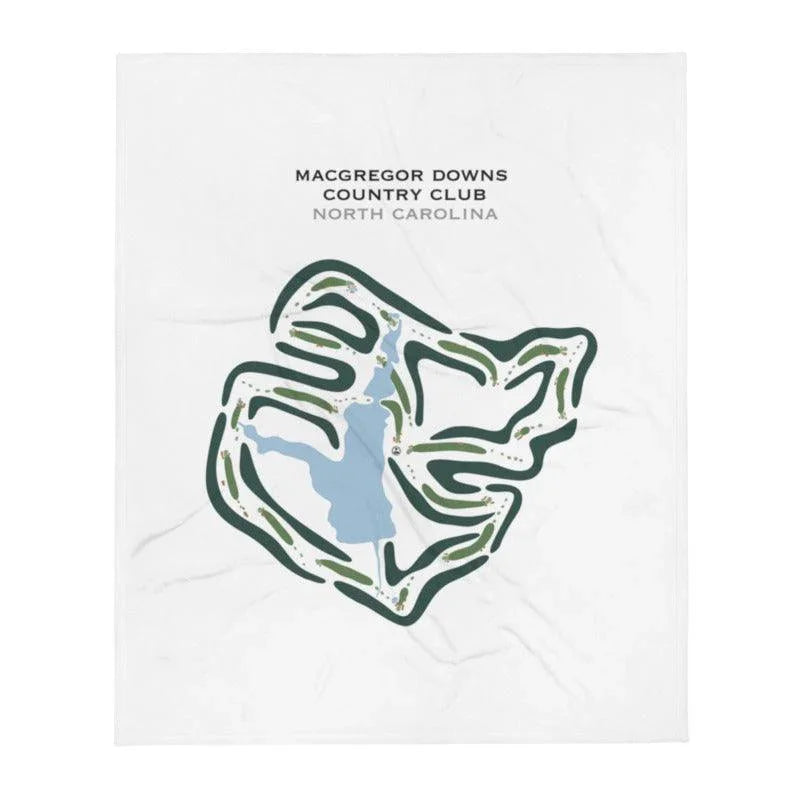 MacGregor Downs Country Club, North Carolina - Printed Golf Courses