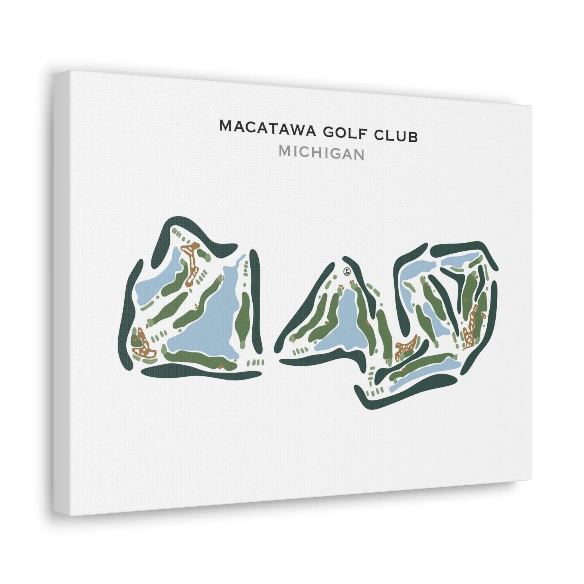 Macatawa Golf Club, Michigan - Printed Golf Course