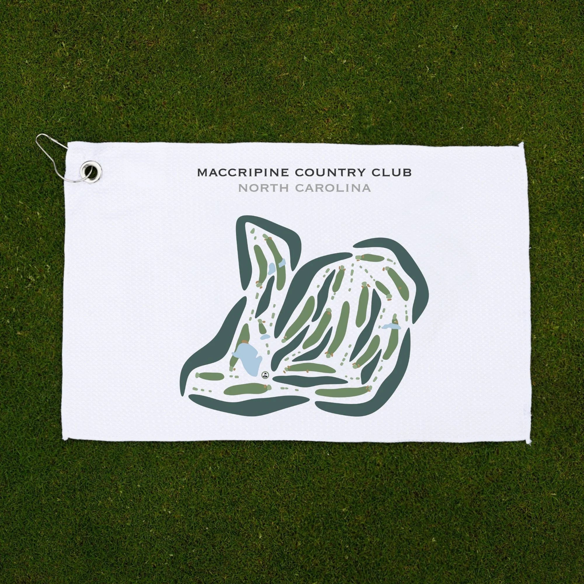 Maccripine Country Club, North Carolina - Printed Golf Courses