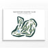 Maccripine Country Club, North Carolina - Printed Golf Courses