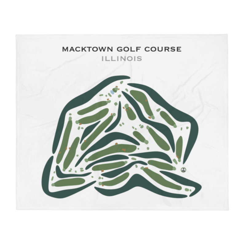 Macktown Golf Course, Illinois - Printed Golf Courses