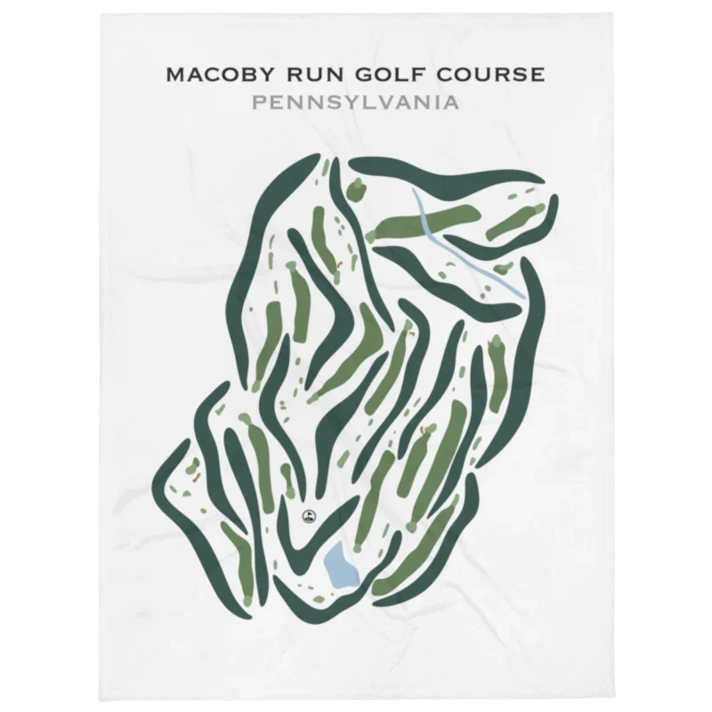 Macoby Run Golf Course, Pennsylvania - Printed Golf Courses