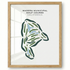 Madera Municipal Golf Course, California - Printed Golf Courses
